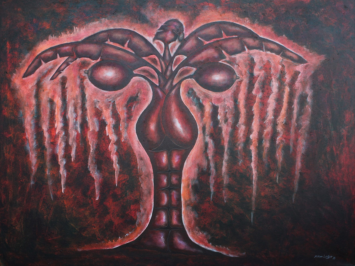 Breast Matter, un tableau par Nixon Léger.