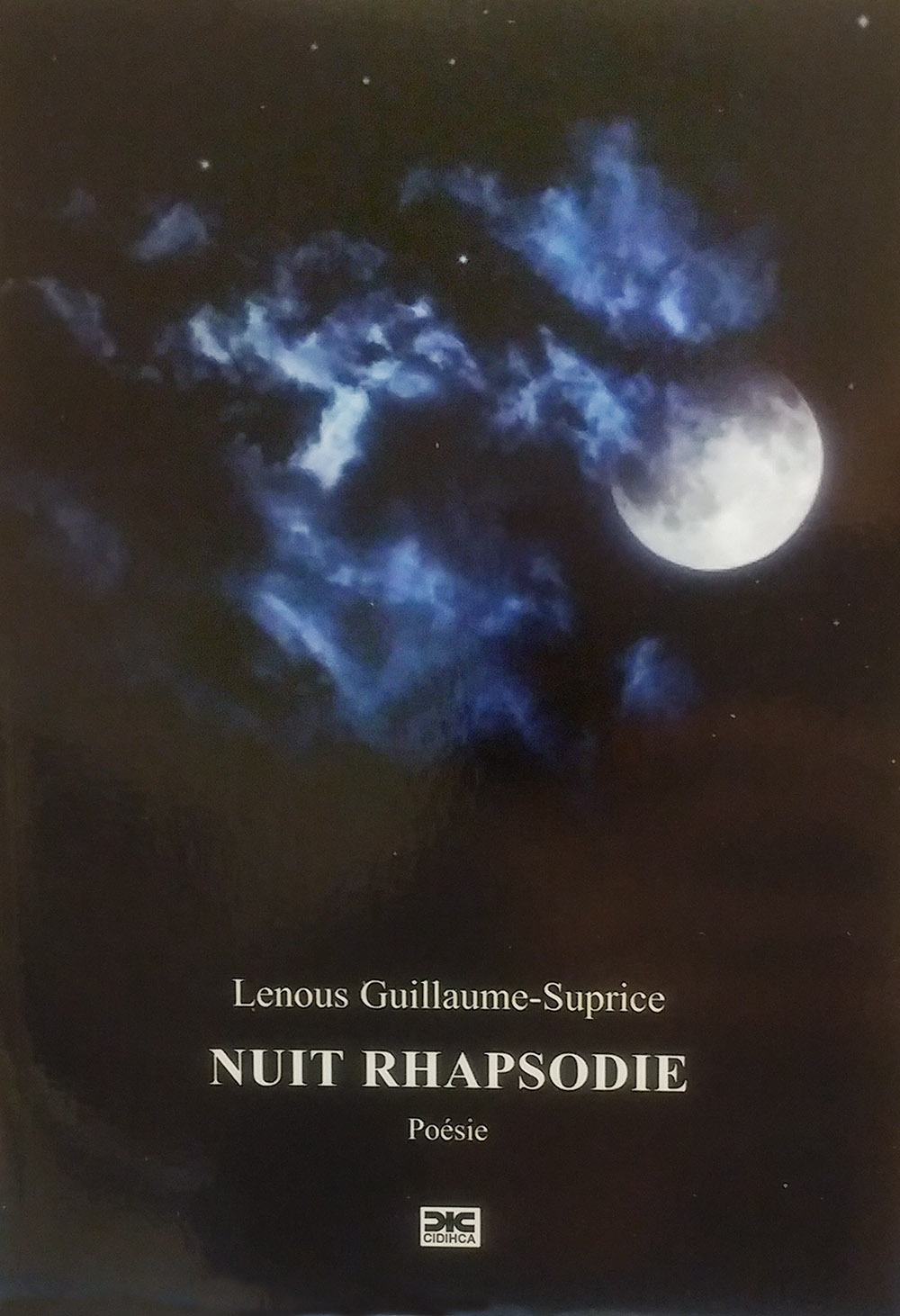 La couverture de «Nuit Rhapsodie» par Lenous Guillaume-Suprice